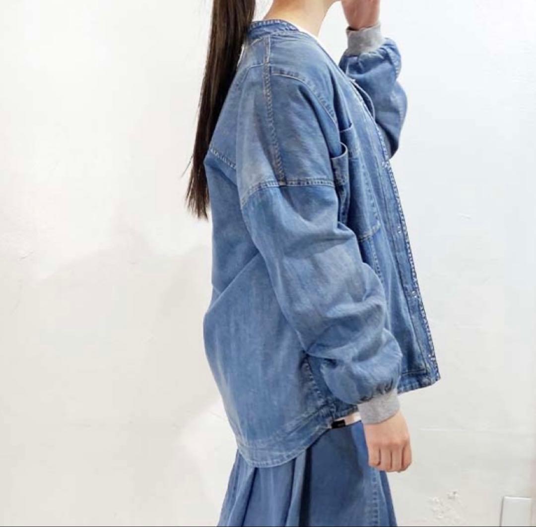 アヤン ayane 裏キルトダンガリージャケット