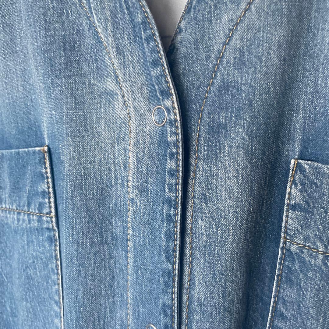 アヤン ayane 裏キルトダンガリージャケット