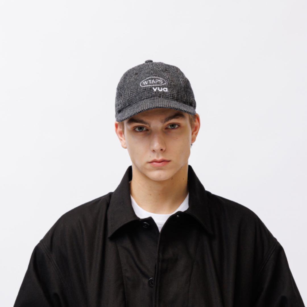 【美品】WTAPS T-6M 03 CAP WOCT GRAY キャップ 千鳥