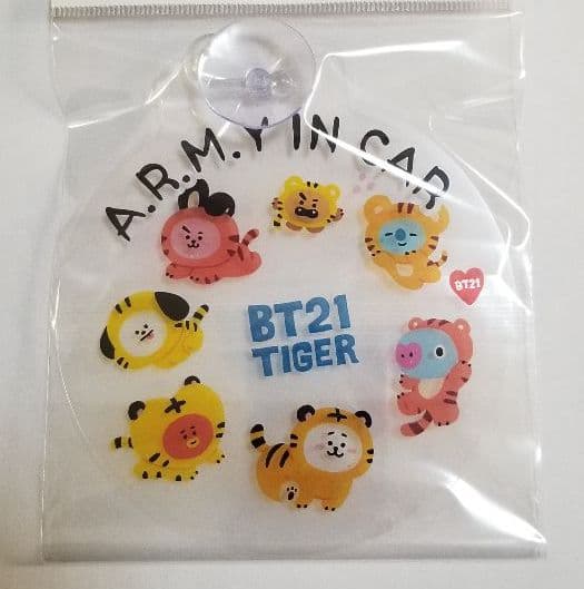 BTS ステッカー　カーアクセサリー
