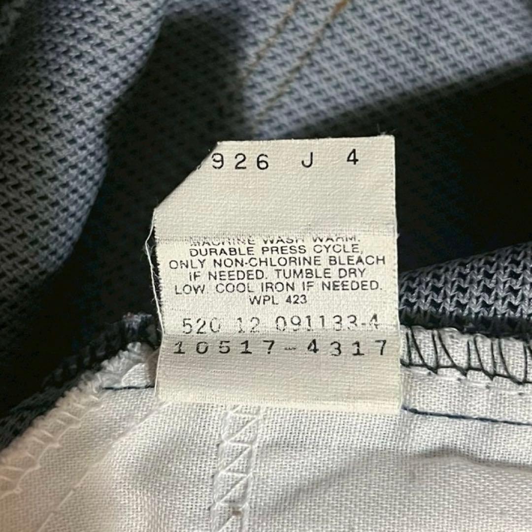 【美品】　Levi’s 517 スタプレ　USA製　オレンジタブ　デニム風　紺