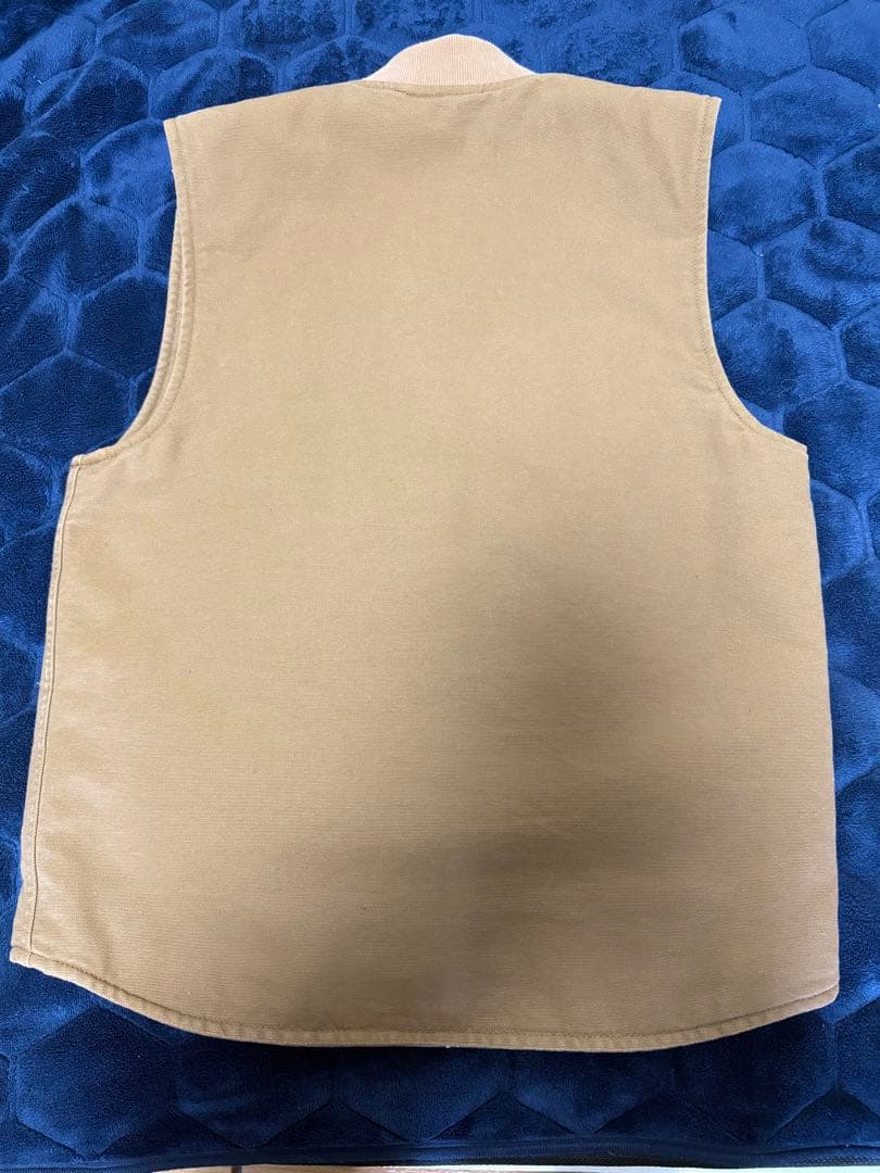 Carhartt ベージュ ダックベスト