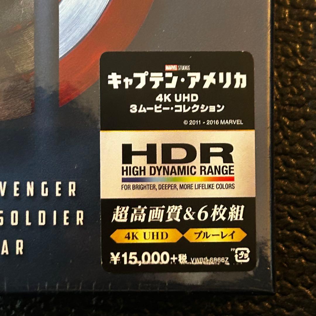 キャプテン・アメリカ: マイティ・ソー　4k UHD 〈数量限定・6枚組〉
