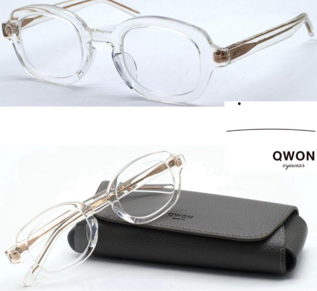 QWON MOJO col.KI キハク クヲン 眼鏡 EYEWEAR