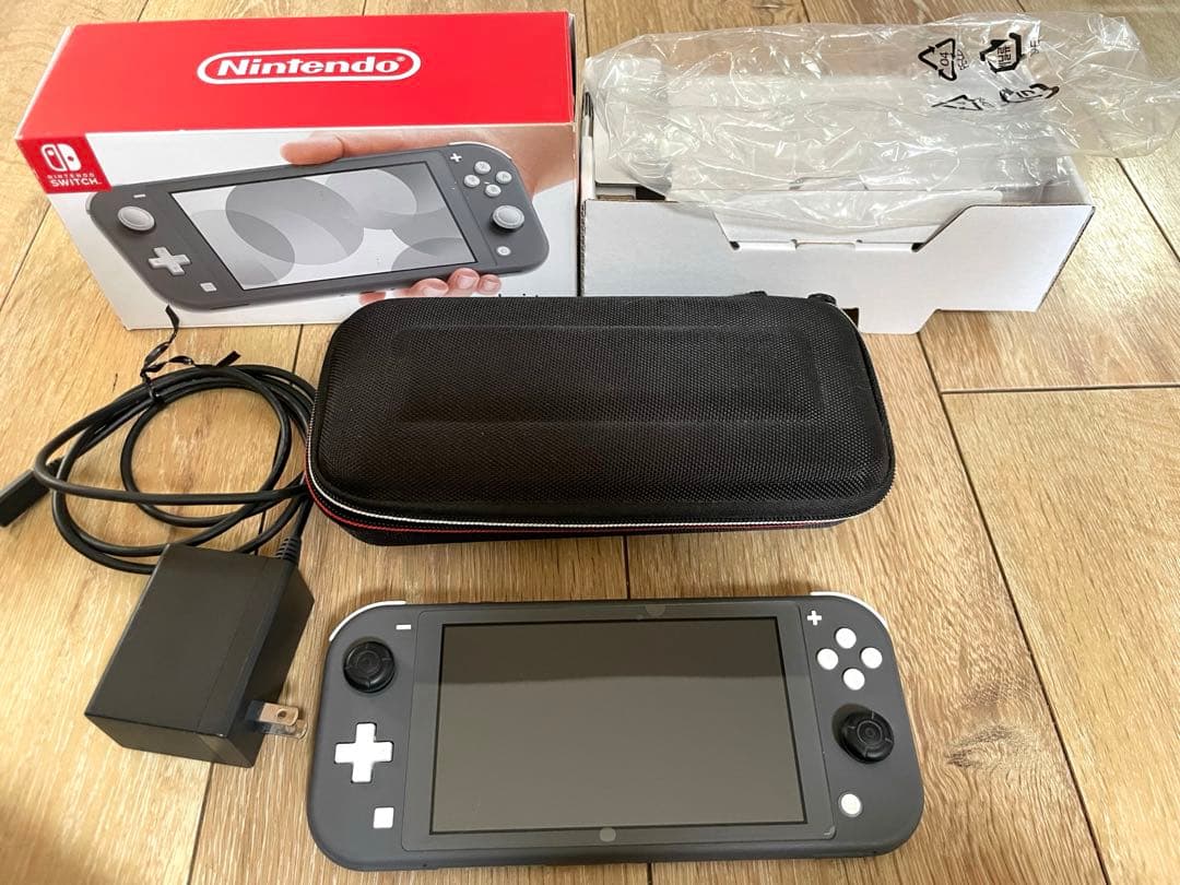 Nintendo Switch Lite グレー 本体 箱付き