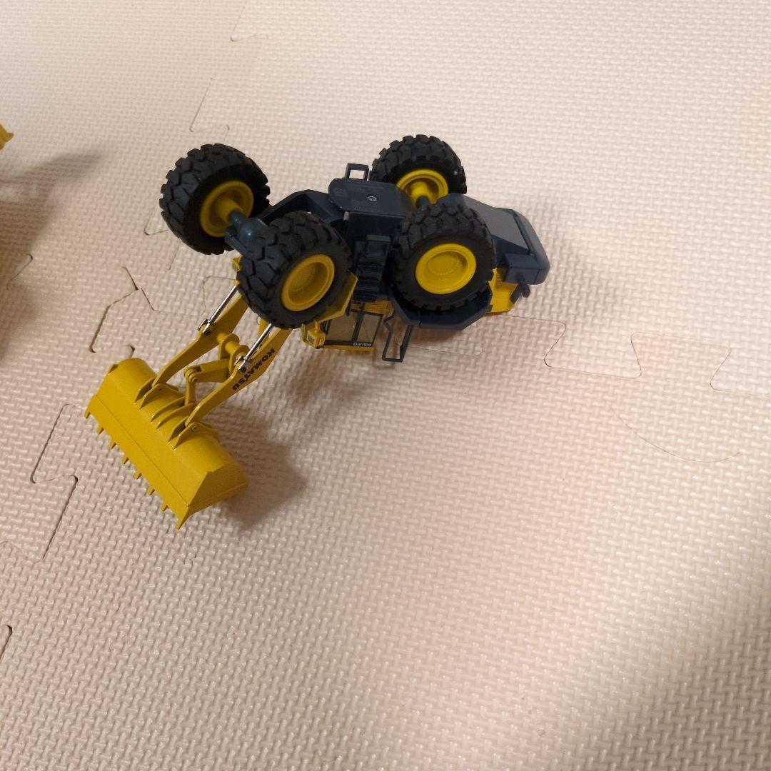 よしくんKOMATSU　D155AX　KOMATSU　WA450　1/50