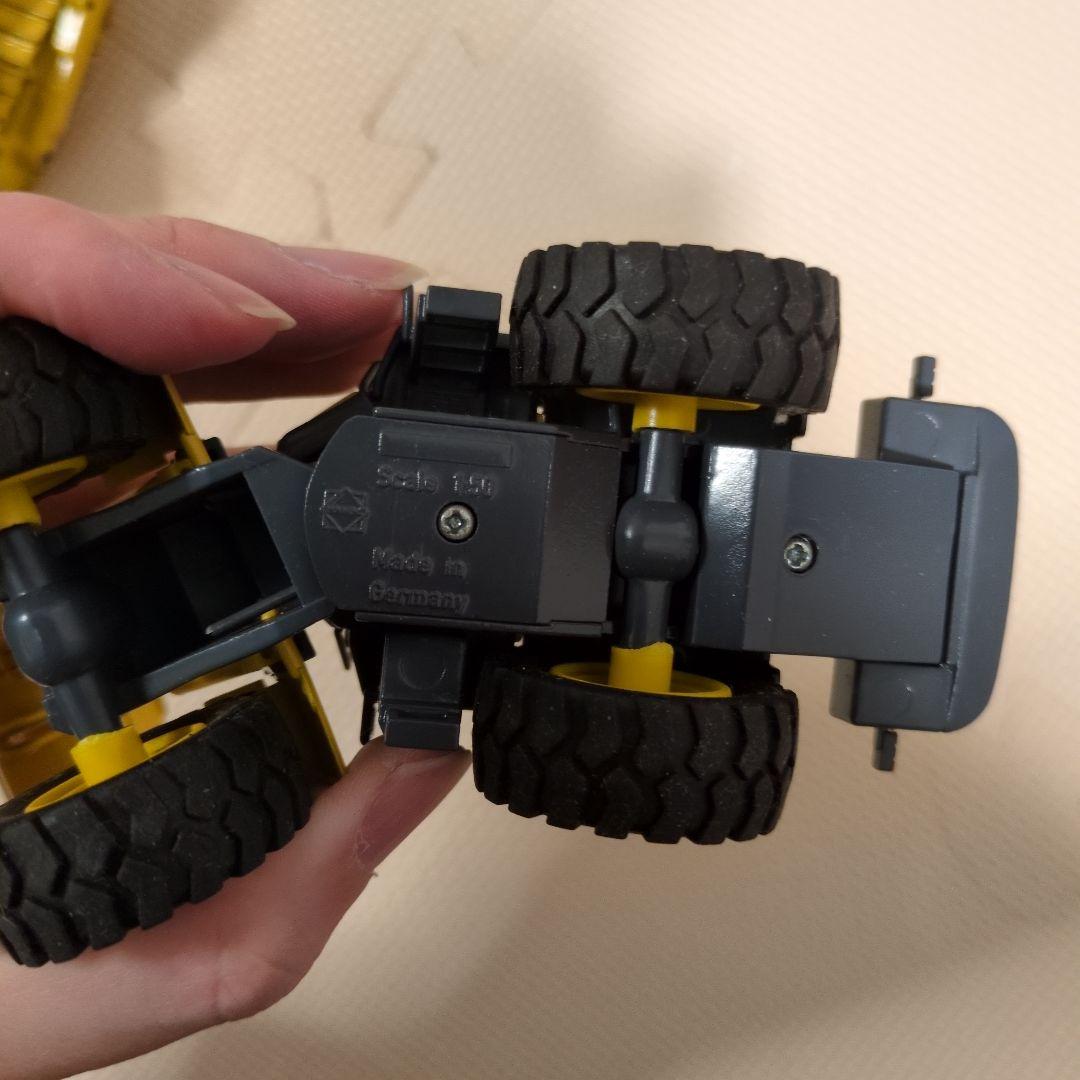 よしくんKOMATSU　D155AX　KOMATSU　WA450　1/50