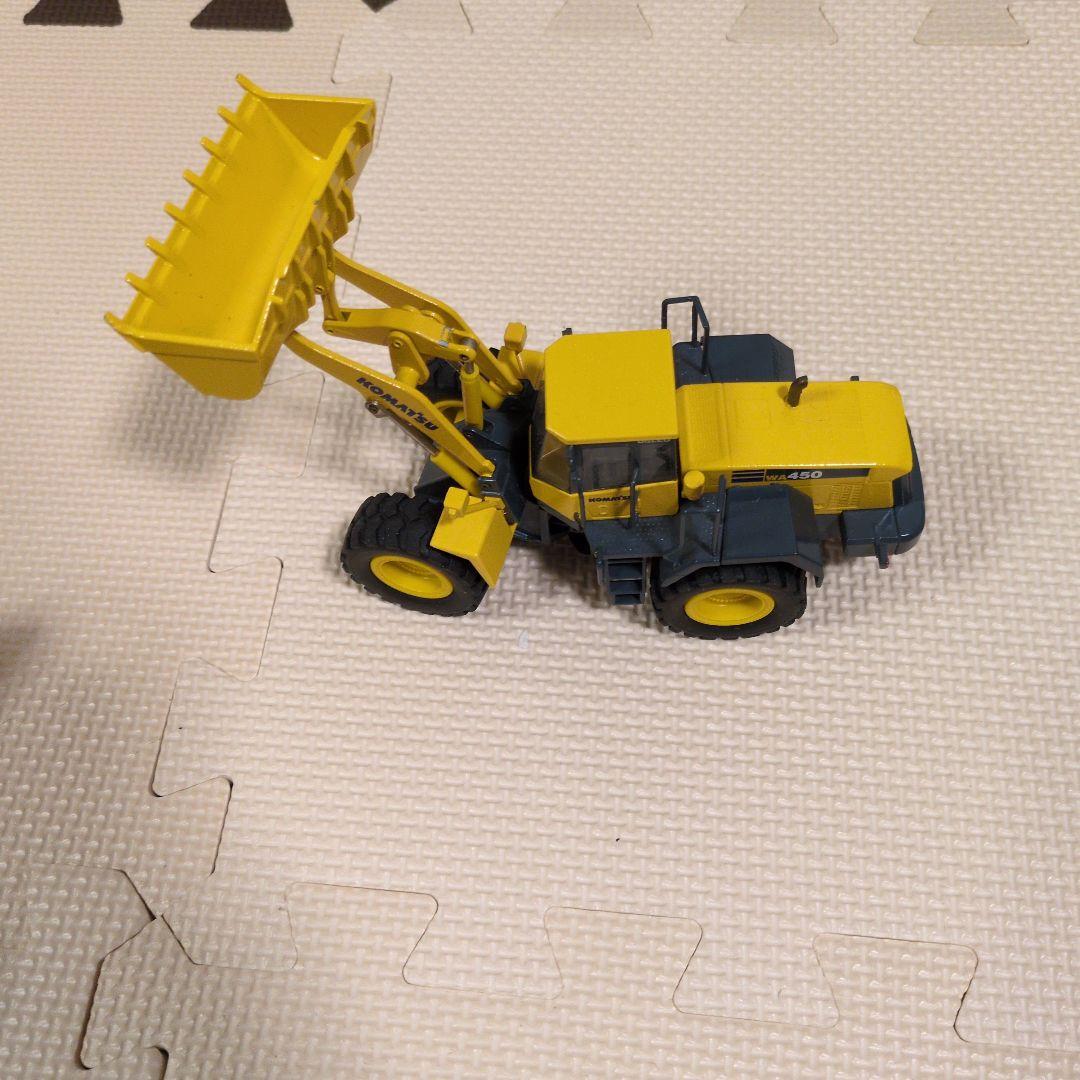 よしくんKOMATSU　D155AX　KOMATSU　WA450　1/50
