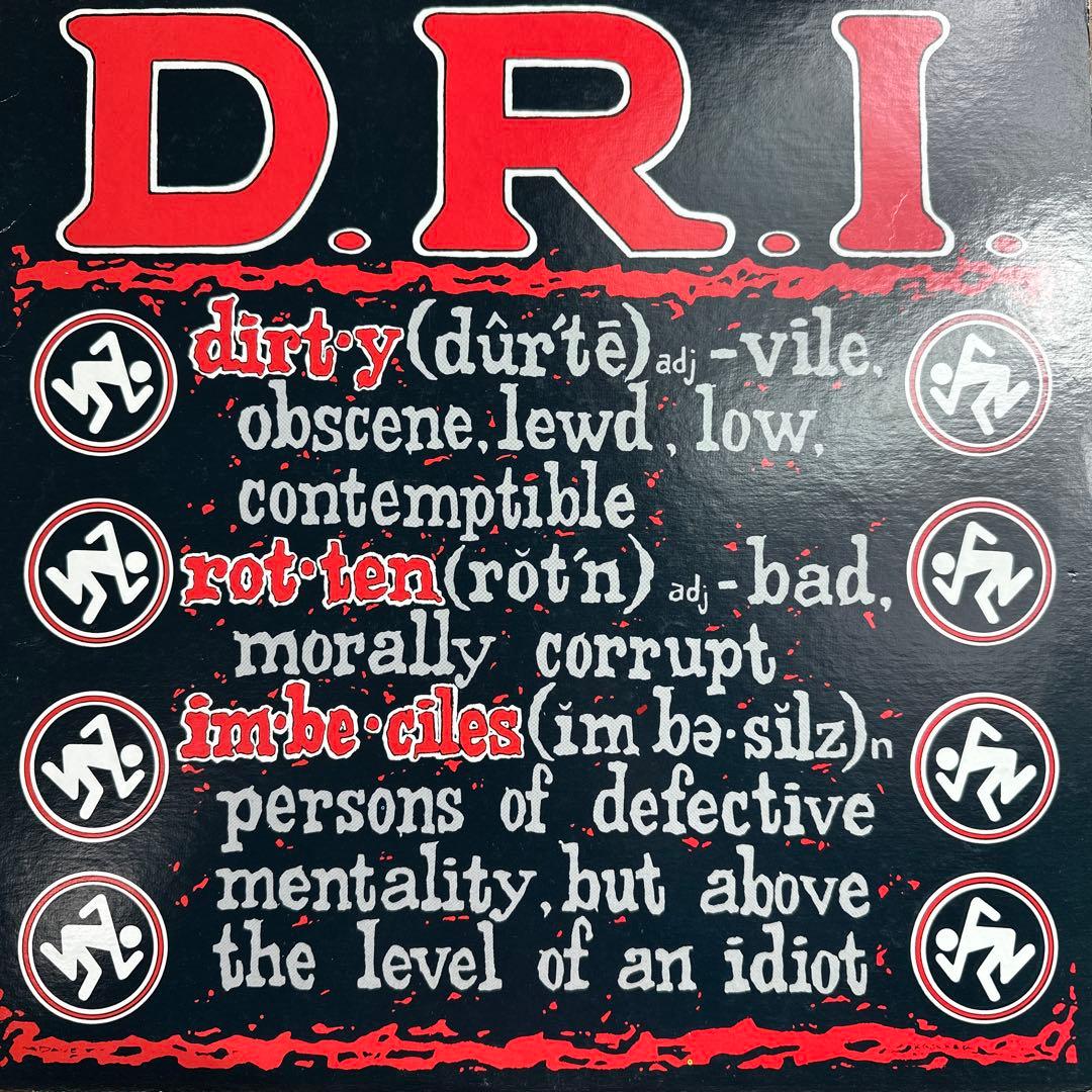【超希少・美品】D.R.I. 『Definition』 LP