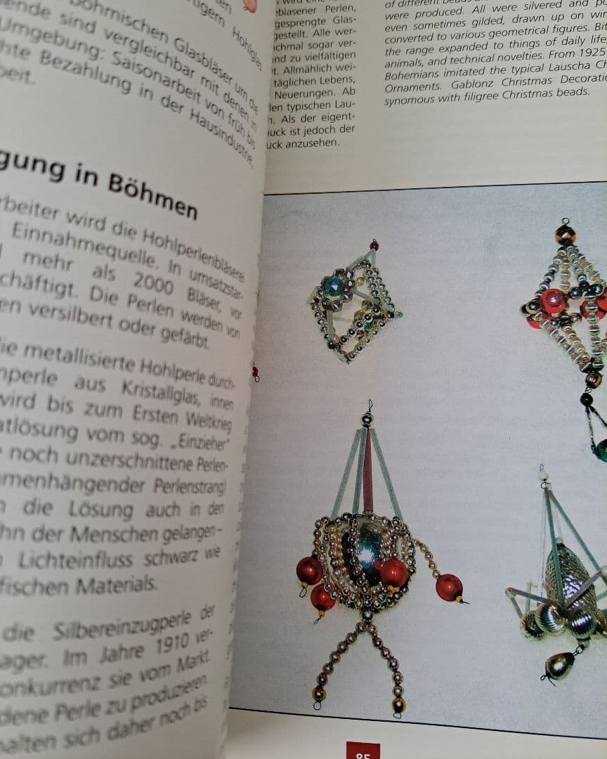 ドイツ　Inge-Glas　インゲグラス　クリスマスガラスオーナメント　本　洋書