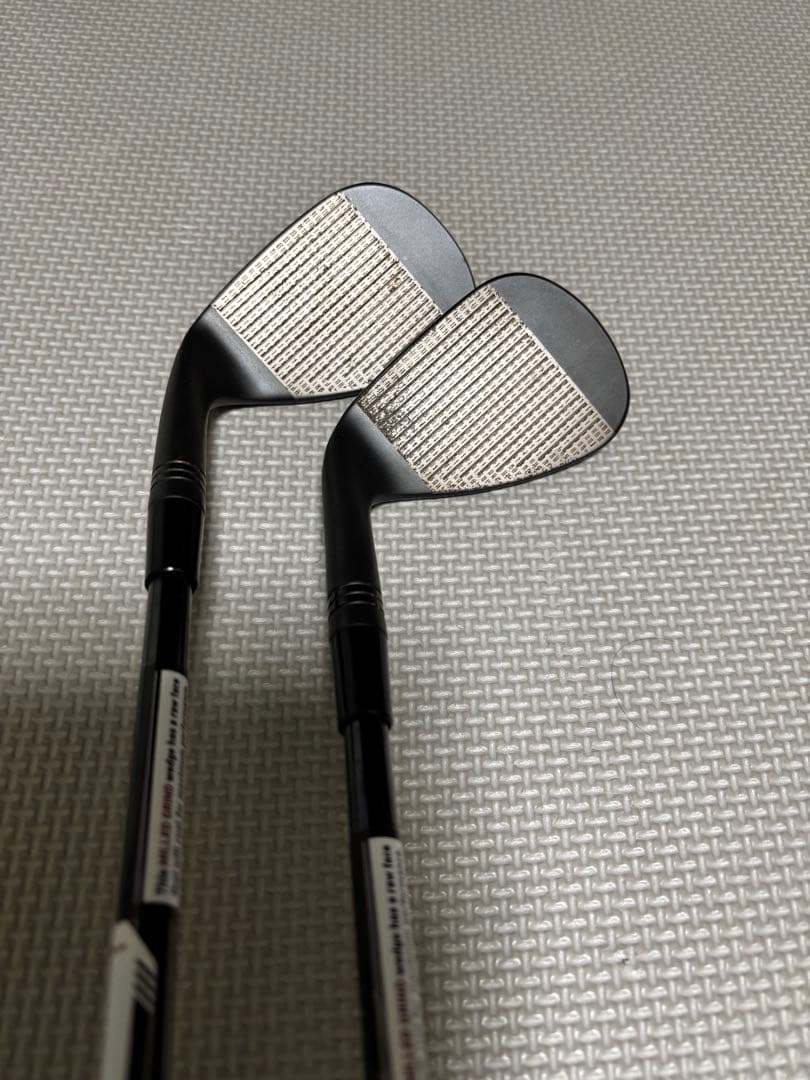 TaylorMade 52度 58度 ブラックウェッジセット(シャフトもブラック