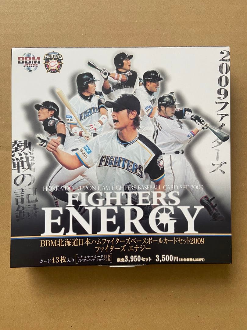 BBM 北海道日本ハムファイターズ　ベースボールカードセット2009