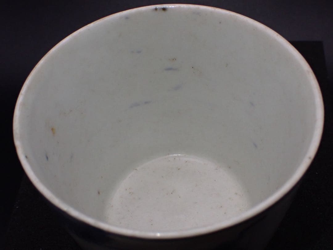 青４　完品　古伊万里　撫子の図　江戸中期