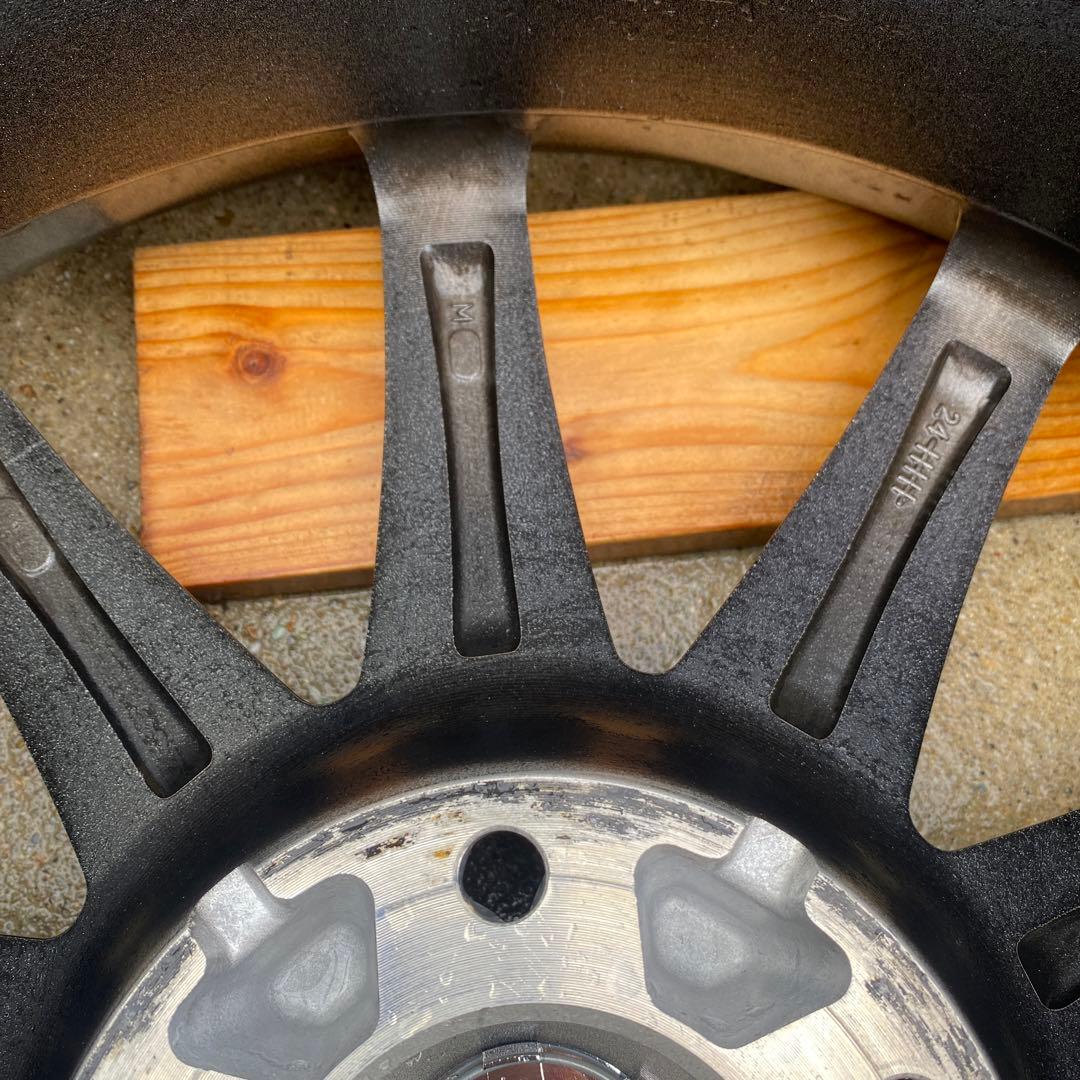 【送料込み】18インチアルミスタッドレス4本セット アルファードなどに