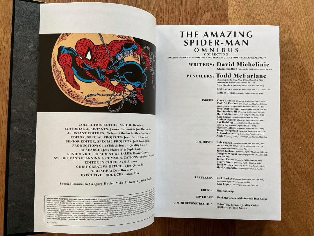 Spider-man by Michelinie/McFarlane アメコミ