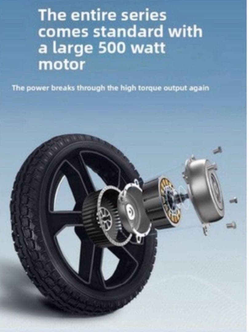 【特価放出】値下　折りたたみ電動車いす 前輪駆動の安定性と剛性 正常作動