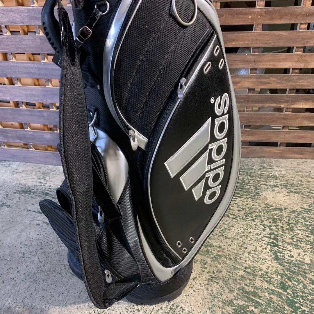 I084 adidas アディダス キャディバッグ ゴルフバッグ