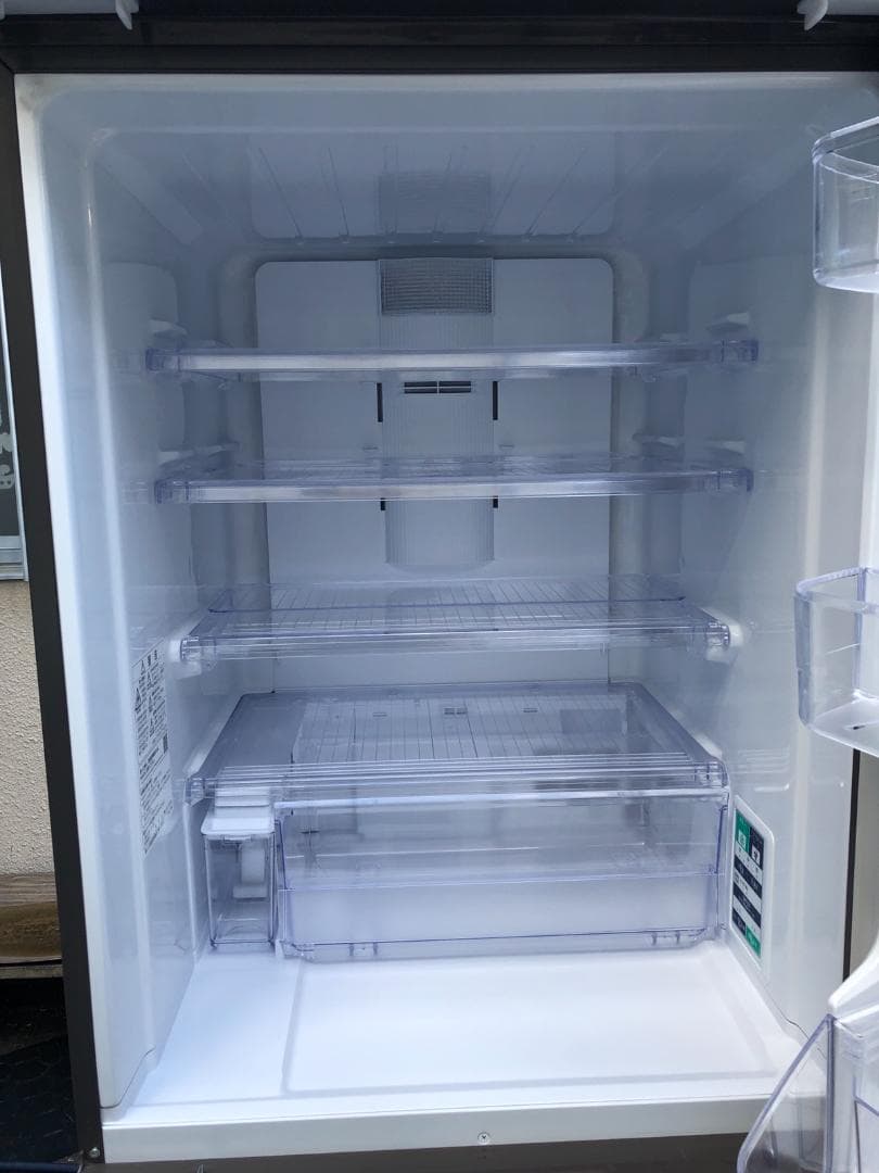 全国送料無料 SHARP 冷蔵庫 SJ-GE36D-T ブラウン 2018年製