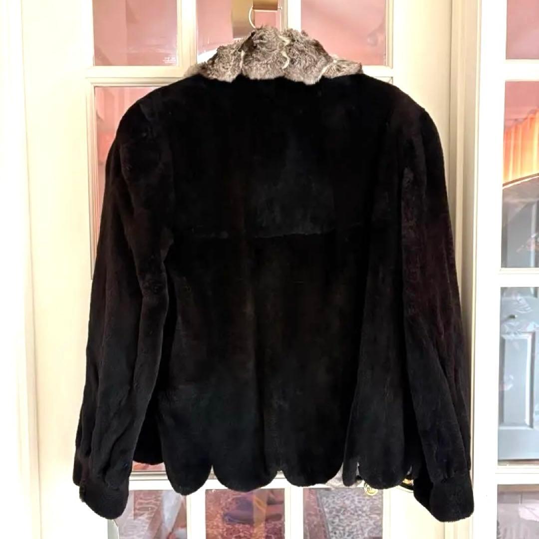 高級ミンクのリアルファーコート