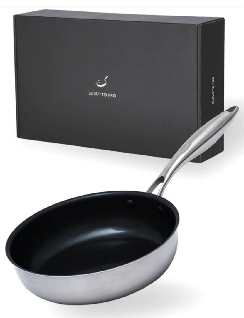 SURUTTO PRO ステンレススチール フライパン 20cm