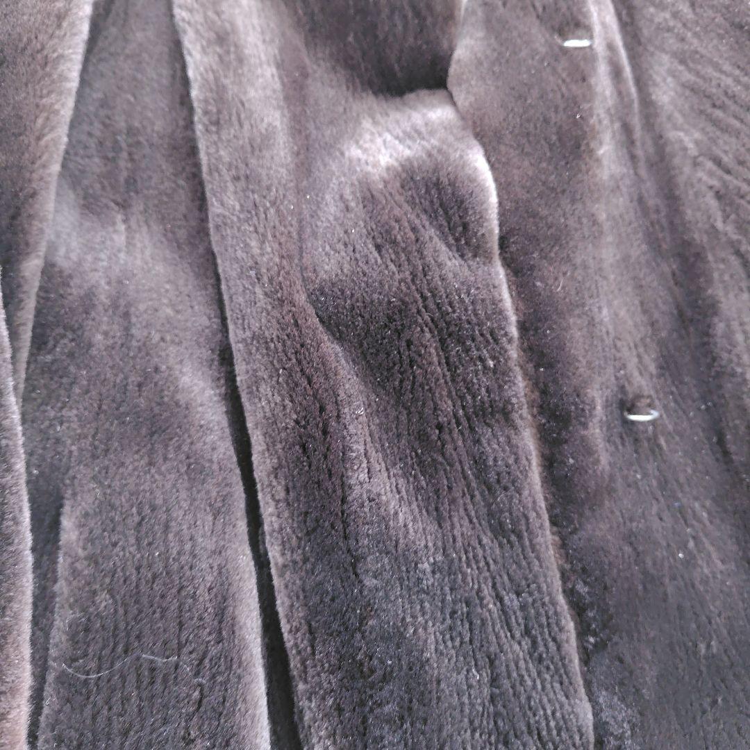 ❣️サガミンク　高級シェアードミンクOnward黒ロングコート❣️⚡お値下⚡