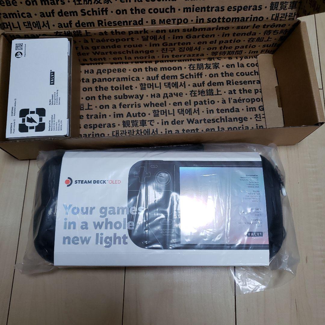 ※ちゃっきー　Steam Deck 有機EL　OLED 512GB