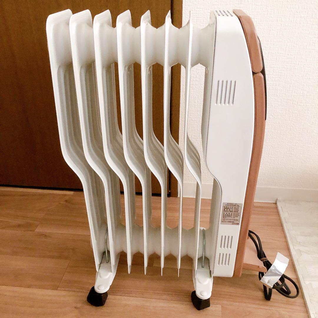 アイリスオーヤマ 8畳 オイルヒーター POH-S1208M-ML 木目