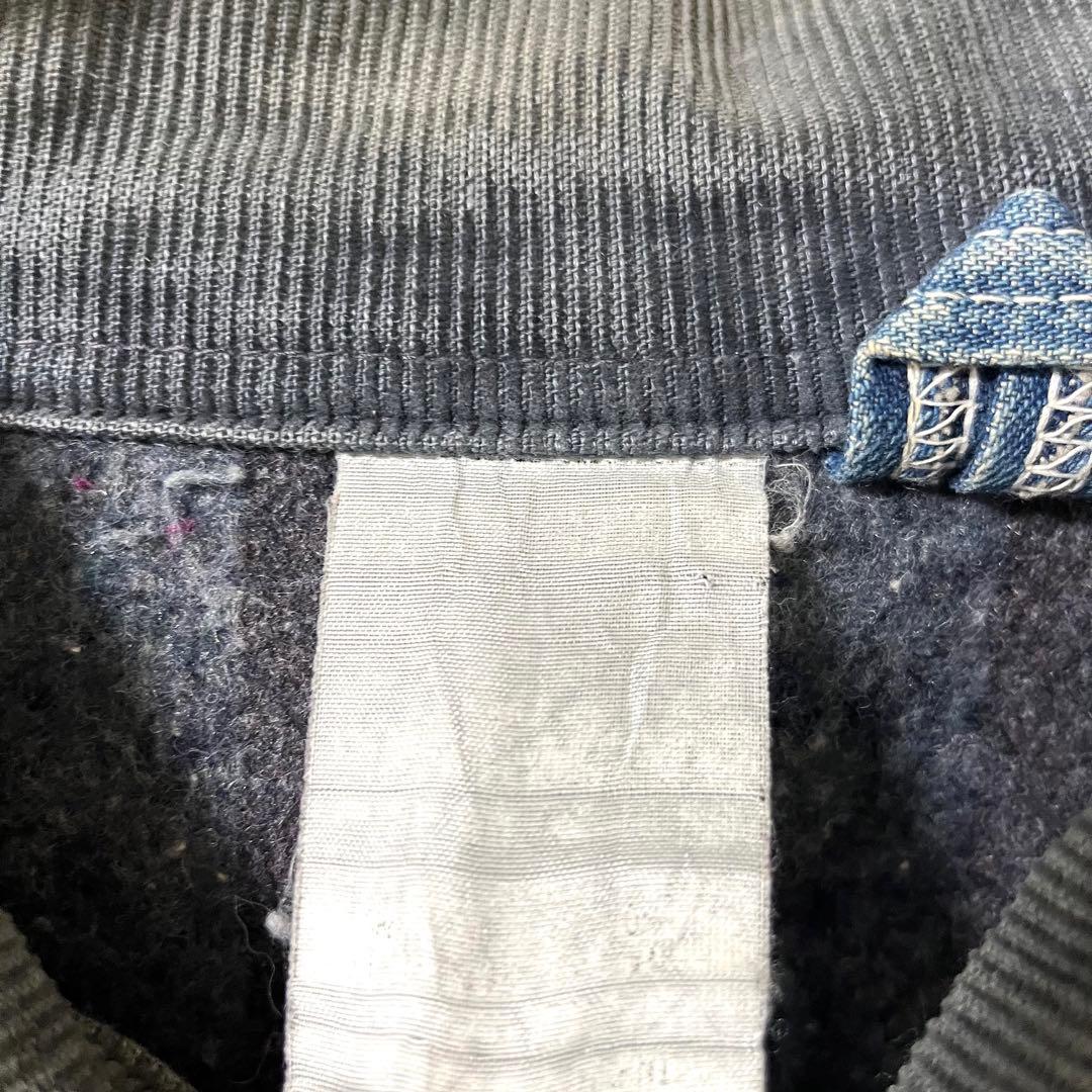 USA製 古着 90's カーハート デニム カバーオール 鬼フェード 雰囲気◎