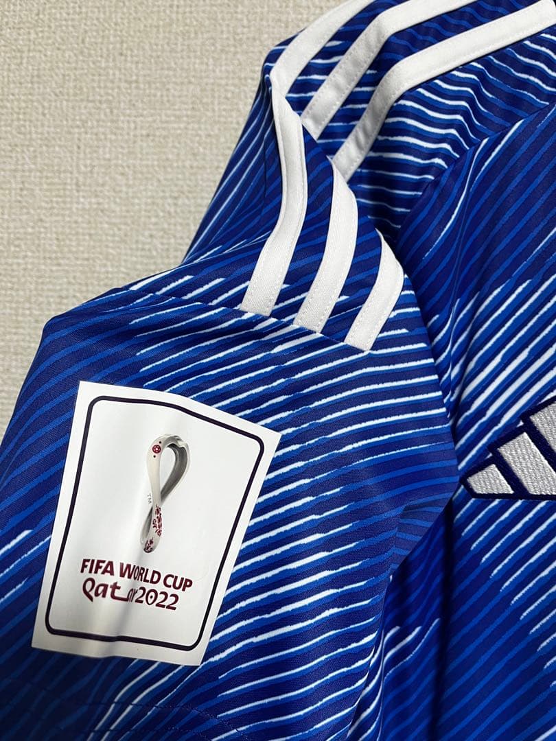 三笘薫　日本代表　ユニフォーム　カタールW杯　スペイン戦　マーキング入り