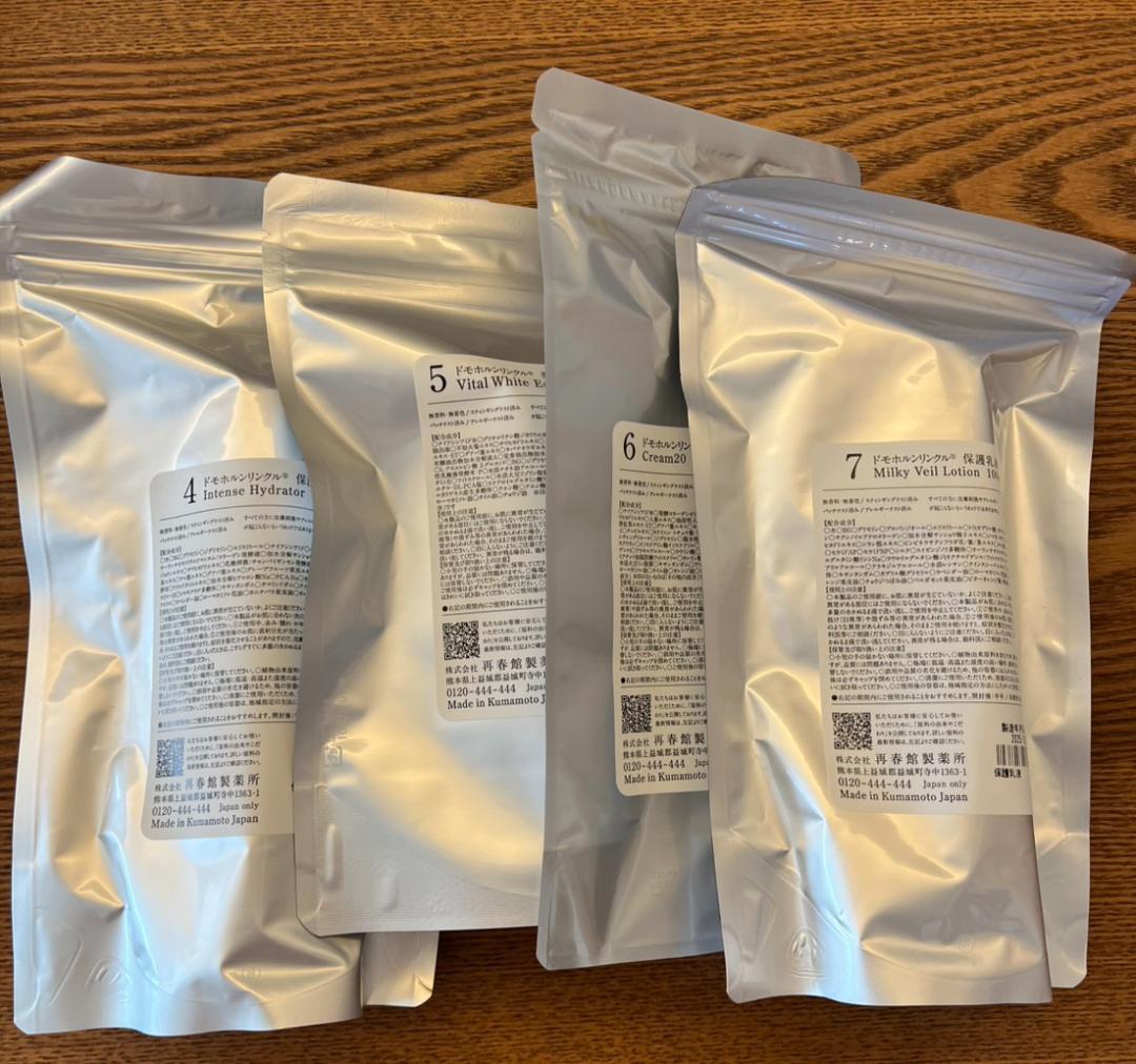 【おまけ付き】ドモホルンリンクル　リニューアル　基本４点セット