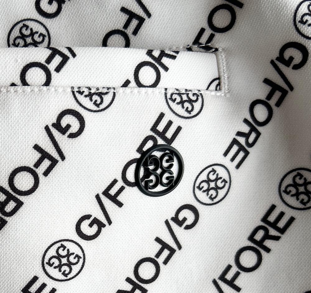 G/FORE ジーフォア 正規品 総ロゴプリント ストレッチ ゴルフスカート美品