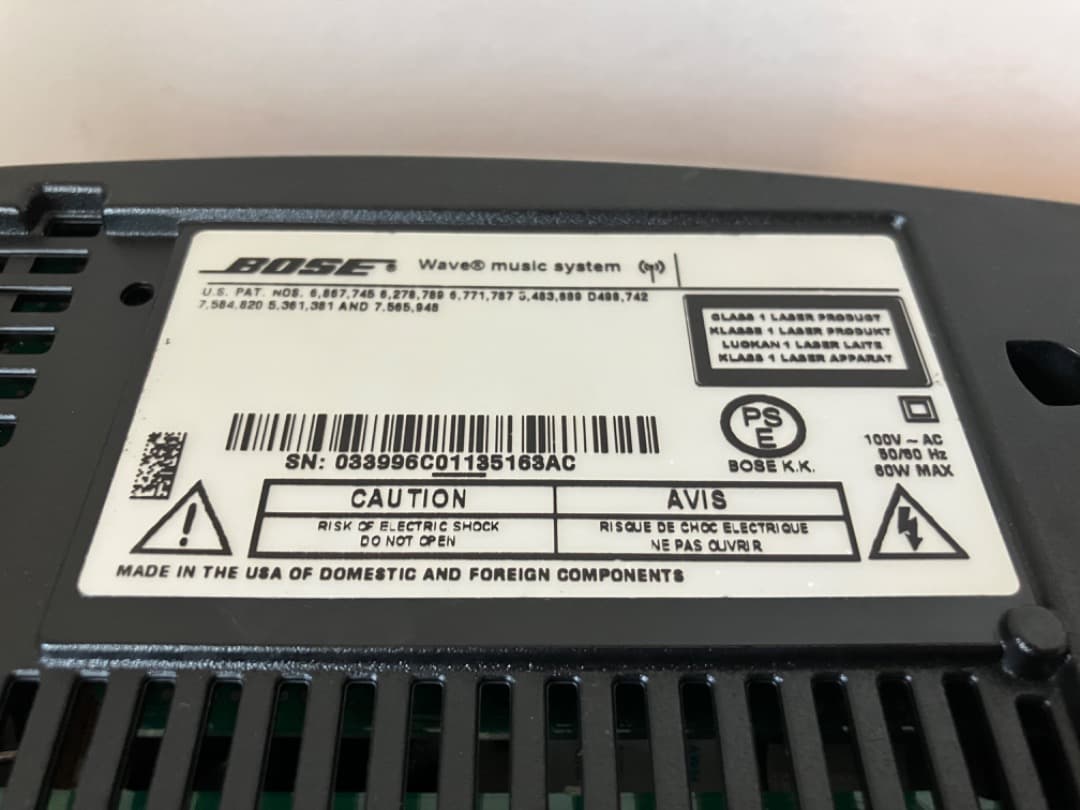 C990 BOSE Wave Music System 完動品 美品
