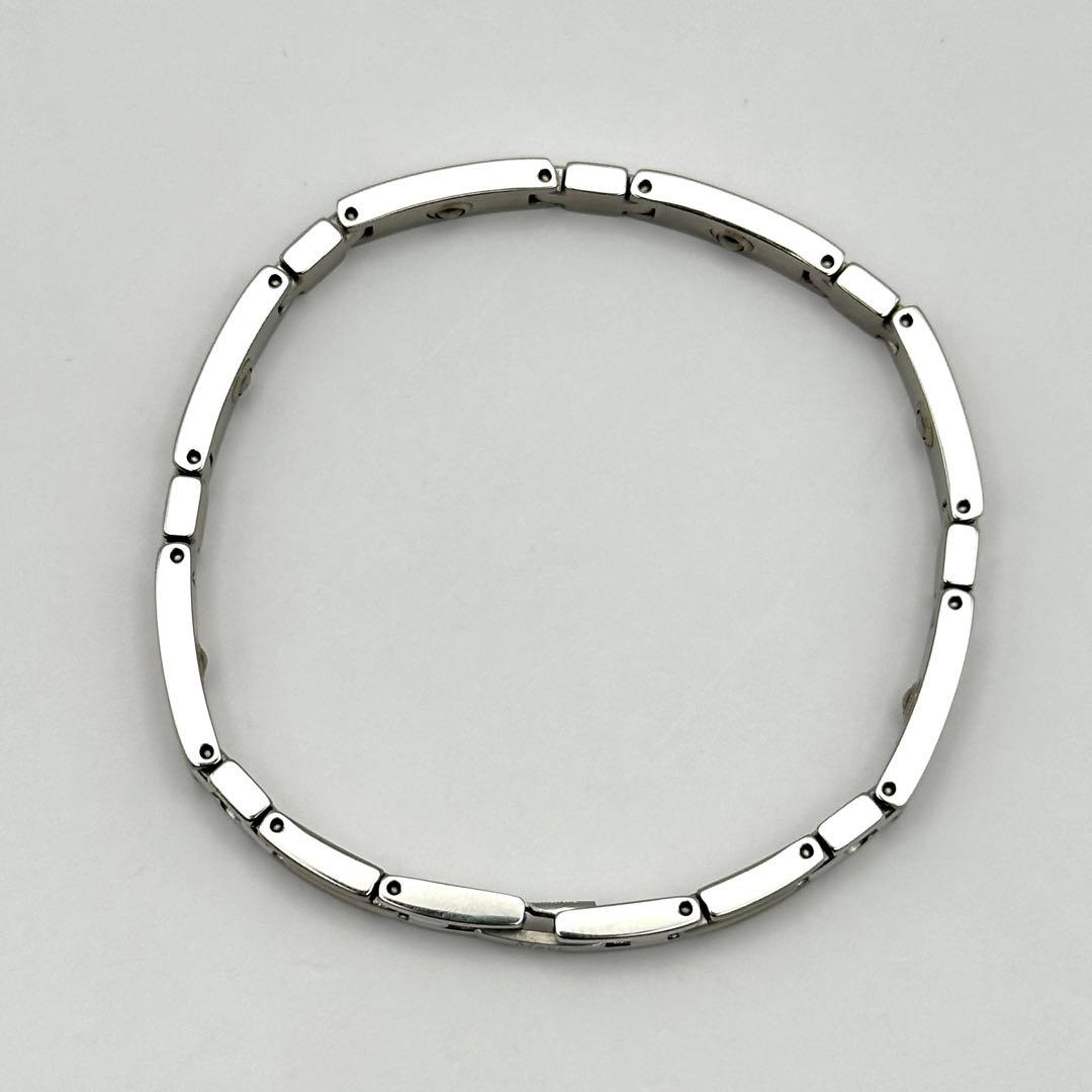 MARE マーレ 健康ブレスレット 純チタン ゲルマニウム ジルコニア シルバー