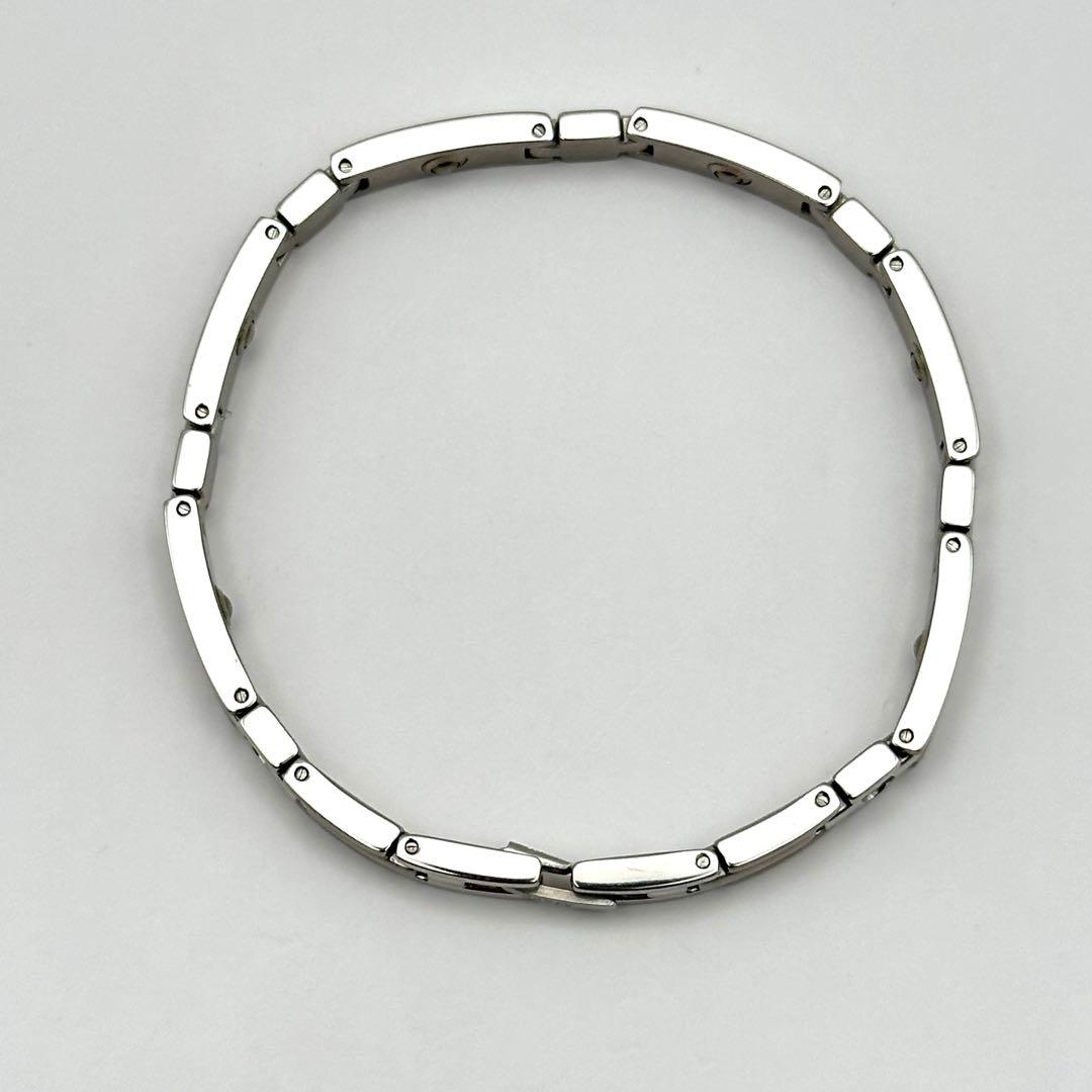 MARE マーレ 健康ブレスレット 純チタン ゲルマニウム ジルコニア シルバー