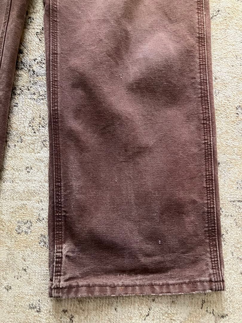 Carhartt カーハート　シングルニーワークパンツ　ブラウンダック　W30