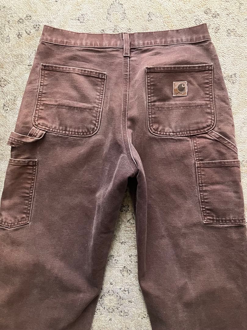 Carhartt カーハート　シングルニーワークパンツ　ブラウンダック　W30