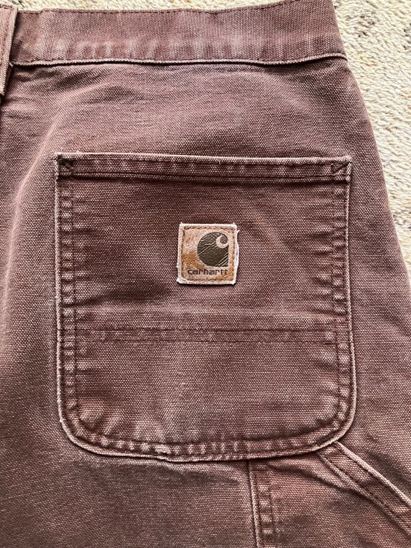 Carhartt カーハート　シングルニーワークパンツ　ブラウンダック　W30