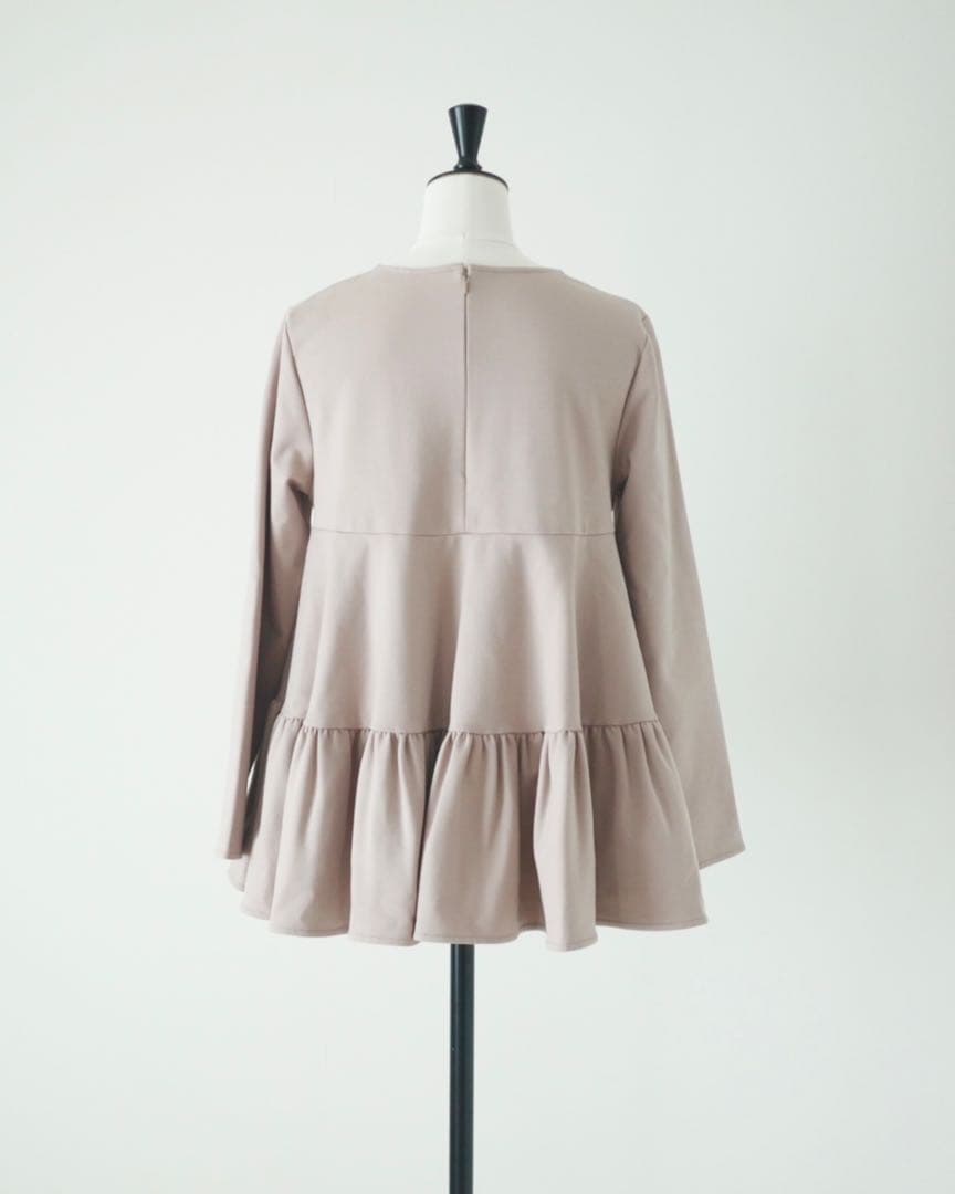 【新品未使用】hitomi URAKIMOU tiered tops ピンク