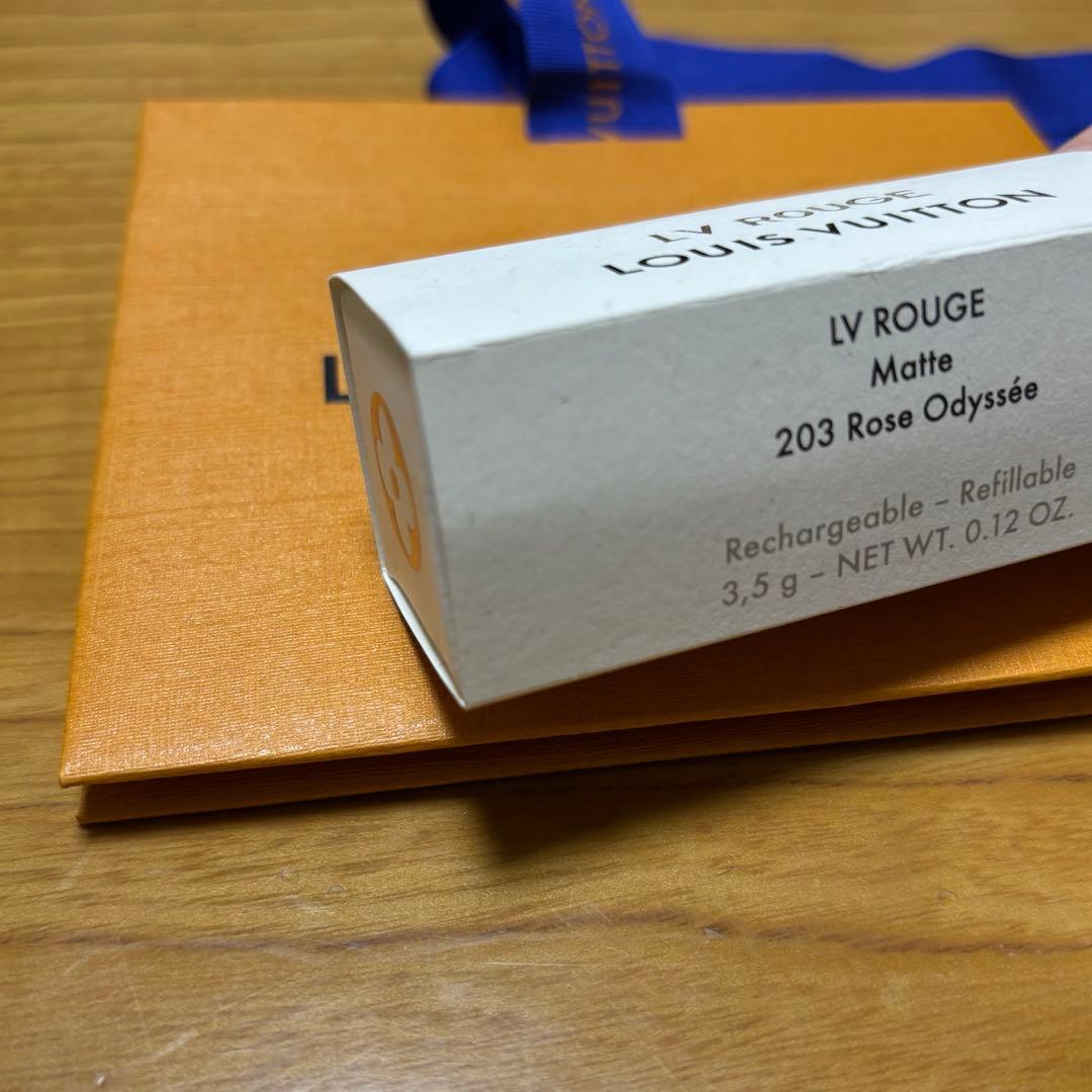 LV ルージュ　マットスティック　ヴィトン　口紅　ルーズオデッセイ　203