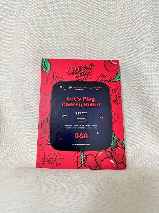 CherryBullet 直筆サイン入り