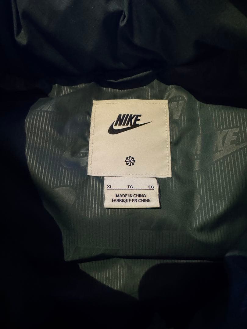 Nike ダウンベスト XL グリーン