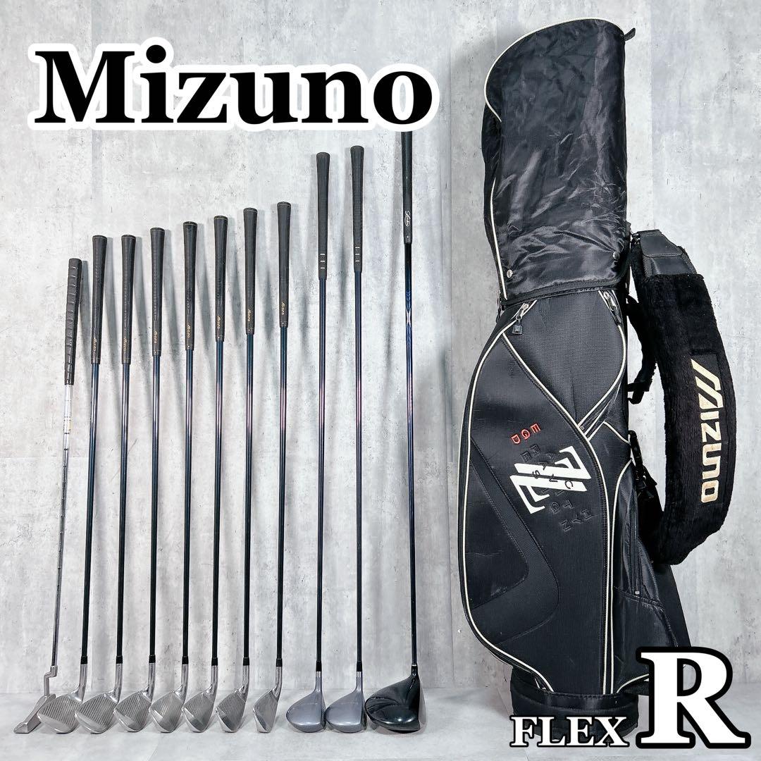 V294 ミズノ JPX ZEPHYR メンズ ゴルフ クラブセット 12点 R