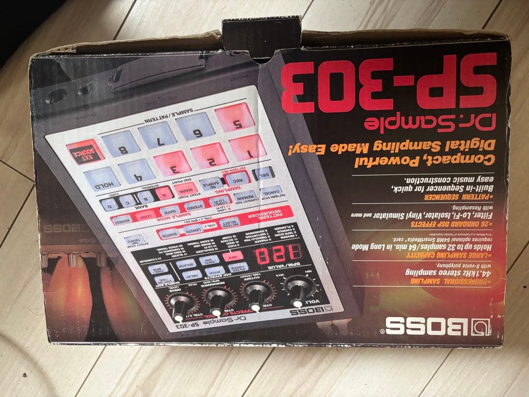 BOSS Dr.Sample SP-303 箱付き　希少