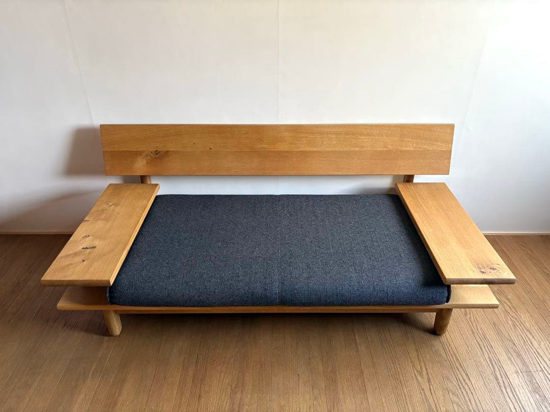 飛騨産業 キツツキ 森のことば 2人掛けソファ 飛騨高山 オーク無垢 北欧モダン