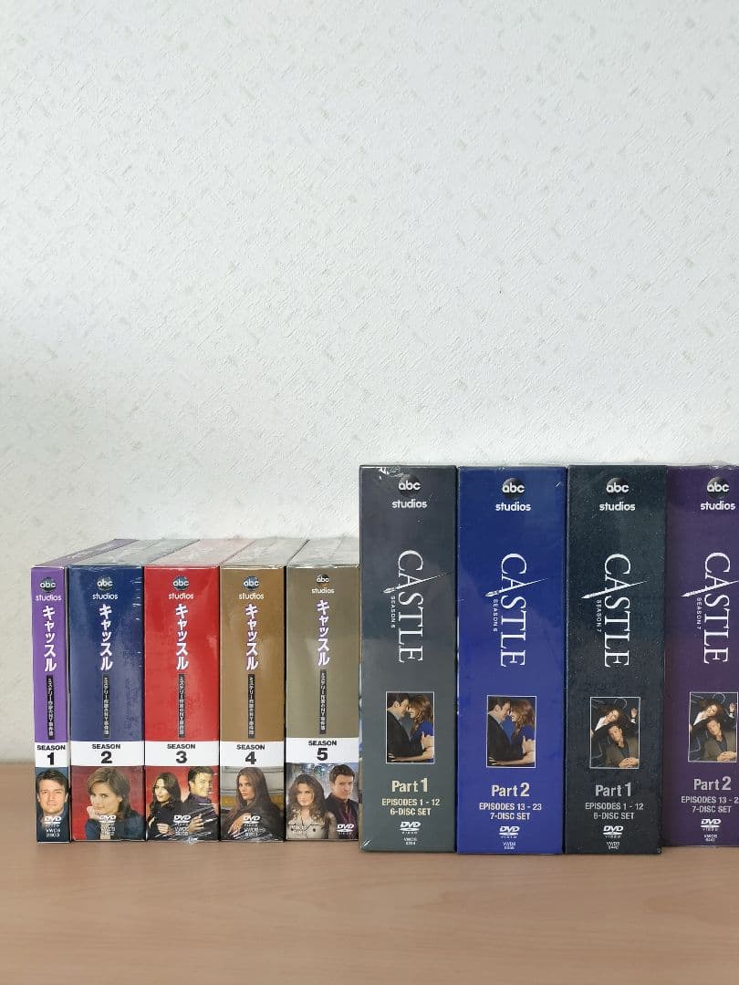 キャッスル DVDセット シーズン1〜7