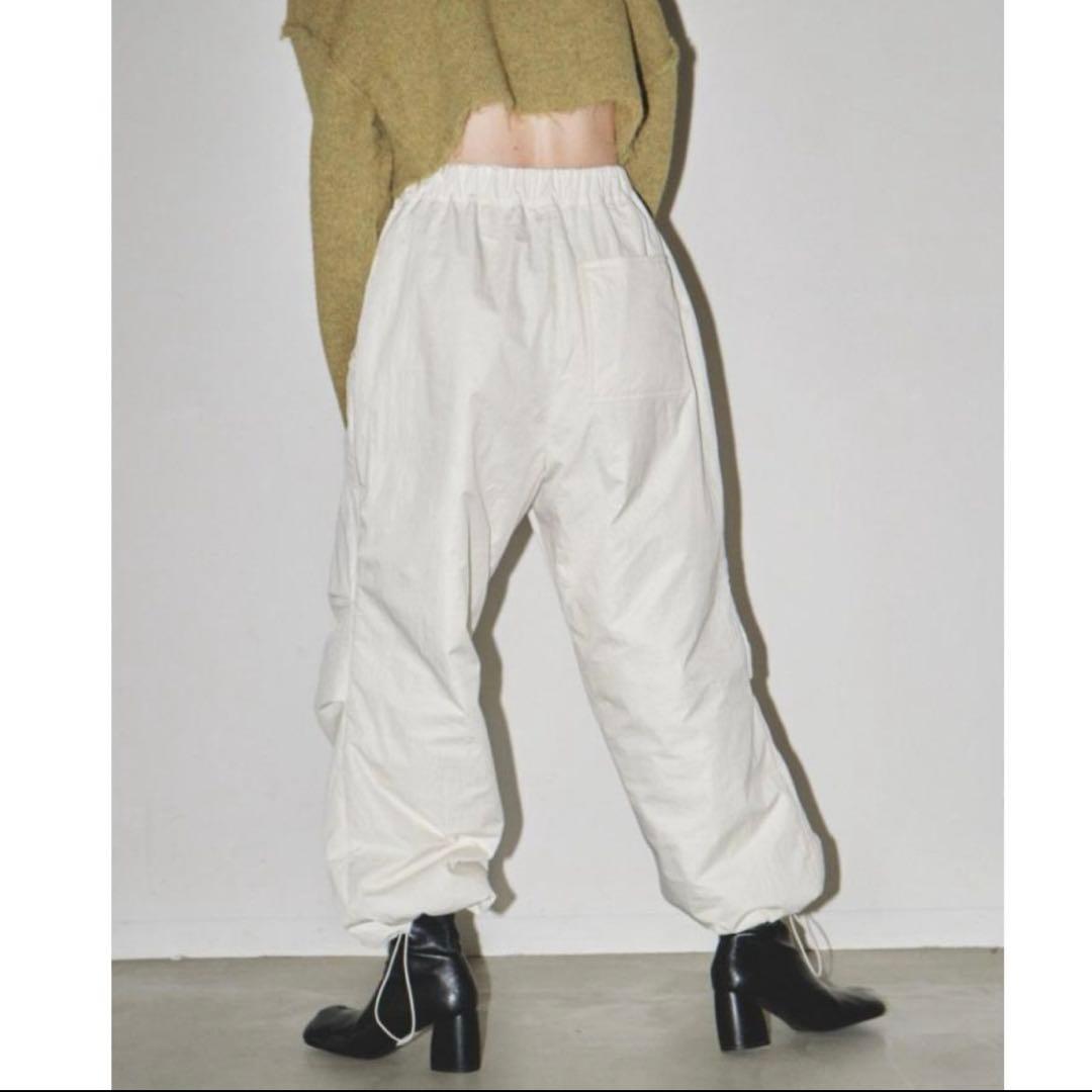 TODAYFUL Warm Drawstring Pants エクリュ 38