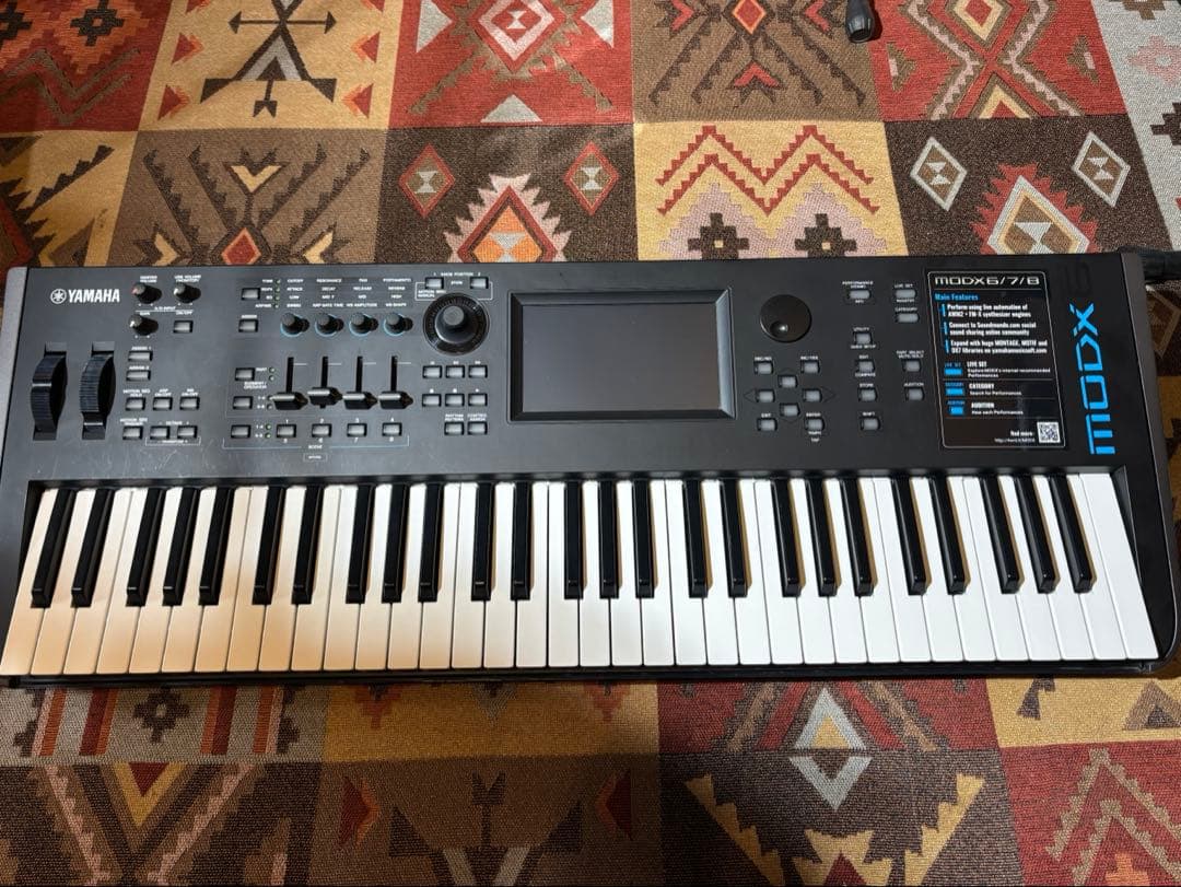 Yamaha MODX6 シンセサイザー 61鍵盤
