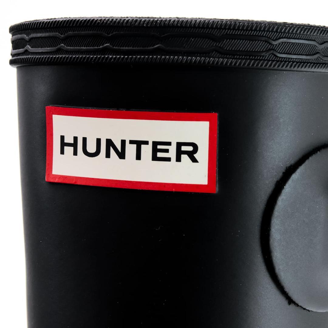 新品 ハンター オリジナル トール レインブーツ 黒 ブラック 25cm