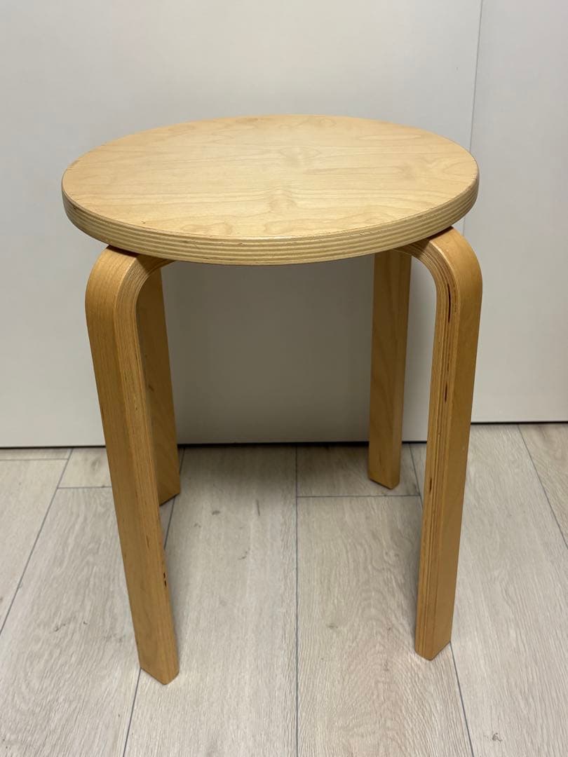 「２脚セット」廃盤品　IKEA イケア　フロスタ　スツール　スタッキングチェア