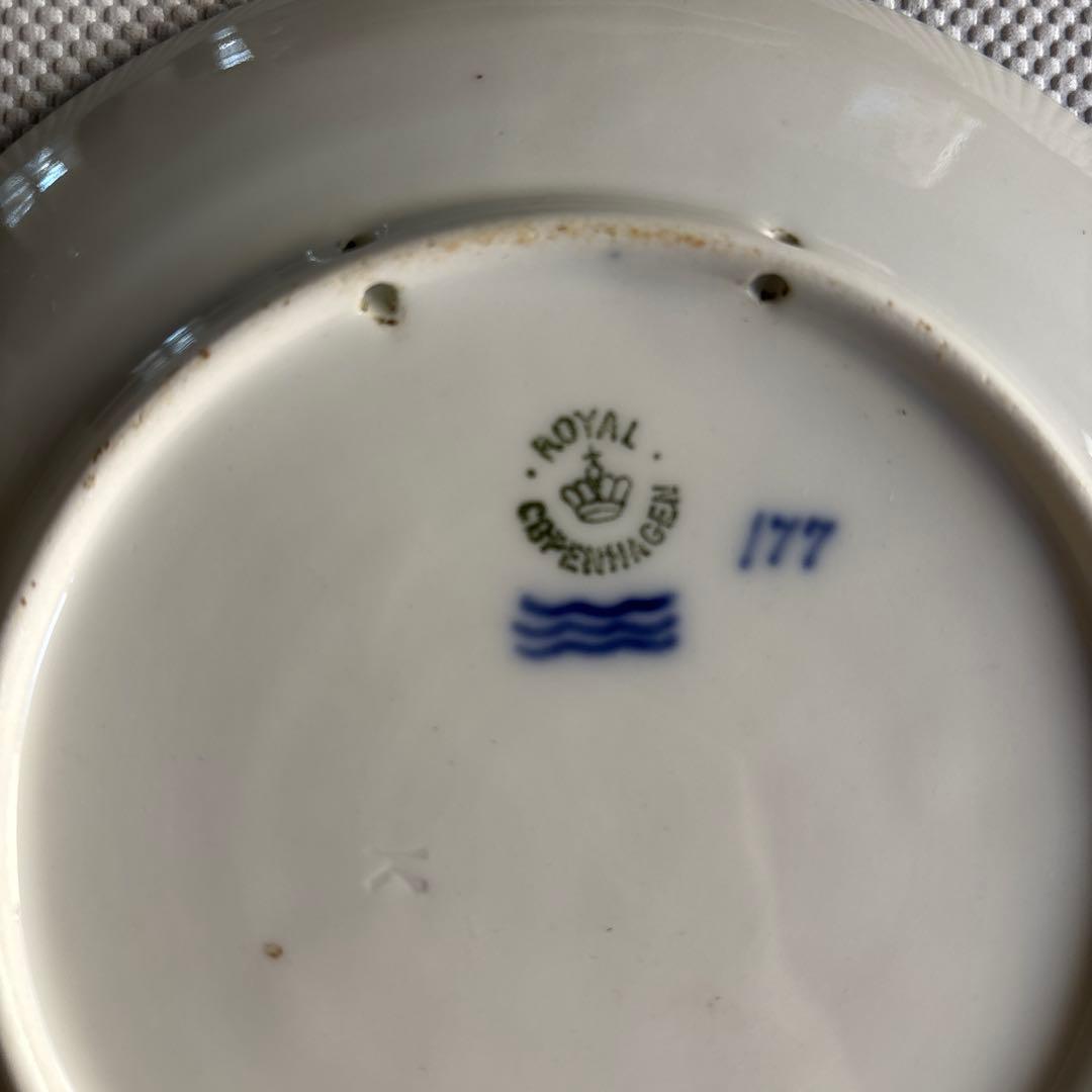 ロイヤルコペンハーゲン1915年　 「デンマークの冬景色」